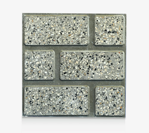 موزاییک پرسی طرح آجر نما